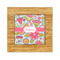 Wild Flowers Bamboo Trivet with Ceramic Tile Insert (Personalized)