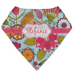 Wild Flowers Bandana Bib (Personalized)