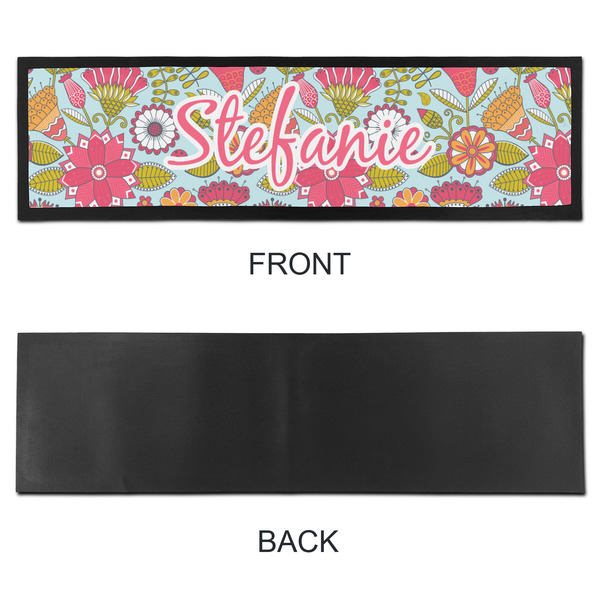 Wild Flowers Bar Mat - Large - APPROVAL