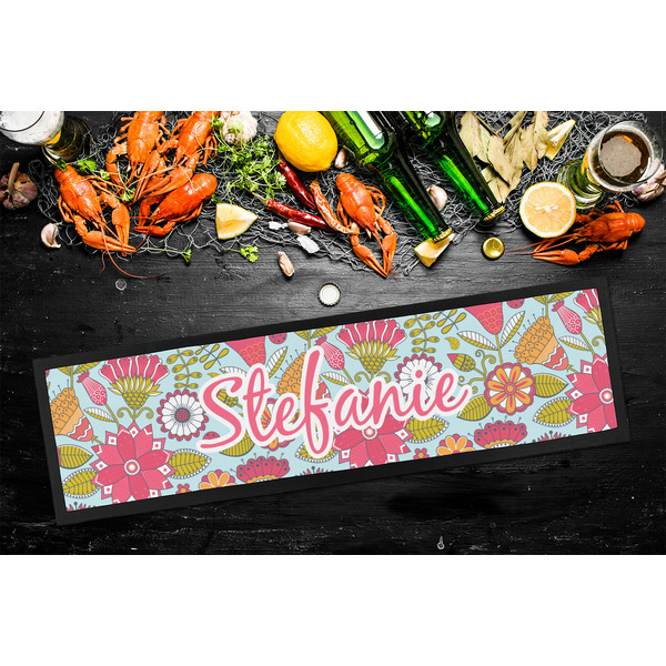 Wild Flowers Bar Mat - Large - LIFESTYLE