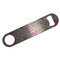 Wild Flowers Bar Opener - Silver - Front