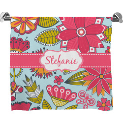 Wild Flowers Bath Towel (Personalized)
