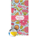 Wild Flowers Beach Towel (Personalized)