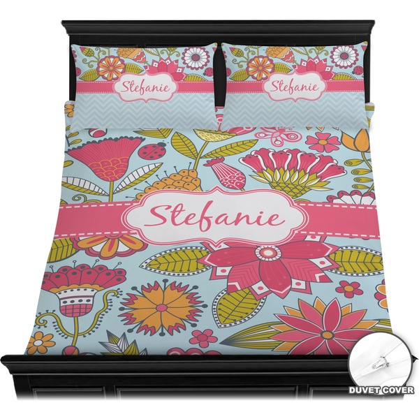 Wild Flowers Bedding Set (Queen) - Duvet