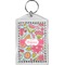 Wild Flowers Bling Keychain (Personalized)