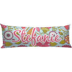 Wild Flowers Body Pillow Case (Personalized)