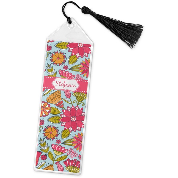 Custom Wild Flowers Book Mark w/Tassel (Personalized)