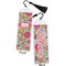 Wild Flowers Bookmark with tassel - Front and Back