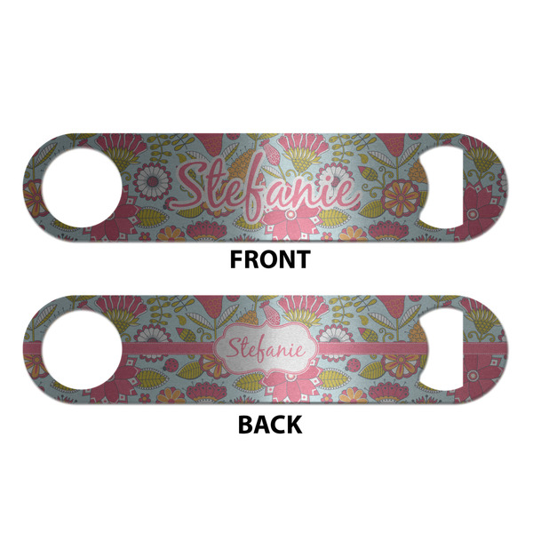 Wild Flowers Bottle Opener - Front & Back