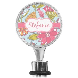Wild Flowers Wine Bottle Stopper (Personalized)