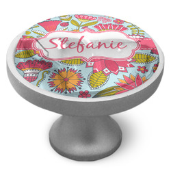 Wild Flowers Cabinet Knob (Personalized)
