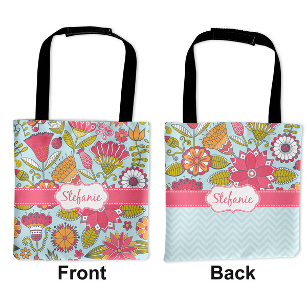 Wild Flowers Car Bag - Apvl