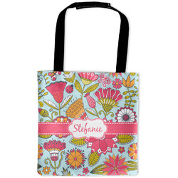 Wild Flowers Auto Back Seat Organizer Bag (Personalized)