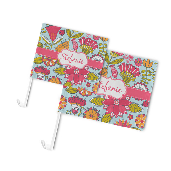 Wild Flowers Car Flags - PARENT MAIN (both sizes)
