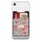 Wild Flowers Cell Phone Credit Card Holder w/ Phone