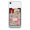 Wild Flowers 2-in-1 Cell Phone Credit Card Holder & Screen Cleaner (Personalized)