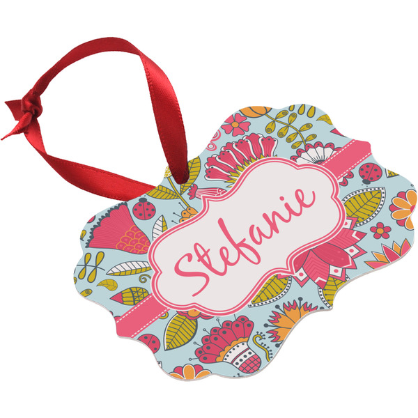 Wild Flowers Christmas Ornament