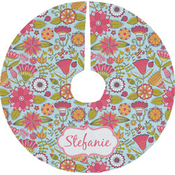 Wild Flowers Tree Skirt (Personalized)