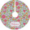 Wild Flowers Tree Skirt (Personalized)