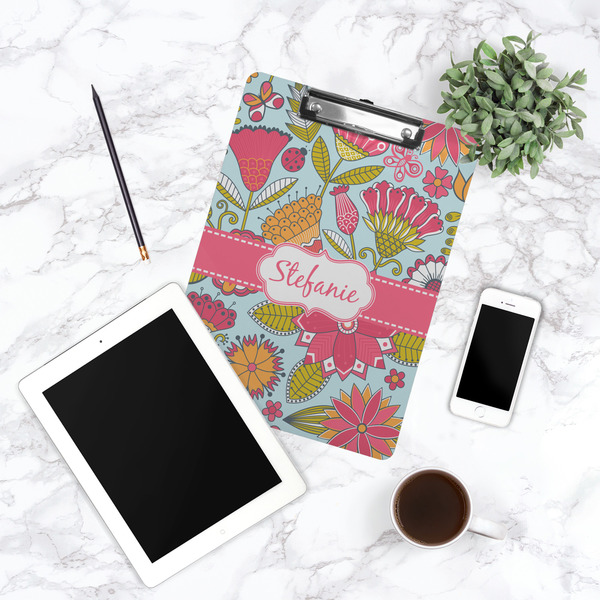 Wild Flowers Clipboard - Lifestyle Photo