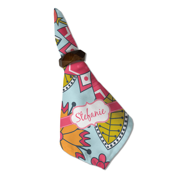 Wild Flowers Cloth Napkins - Personalized Dinner (Folded in Ring) (MAIN)