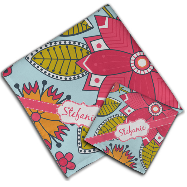 Wild Flowers Cloth Napkins - Personalized Lunch & Dinner (PARENT MAIN)