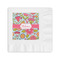 Wild Flowers Coined Cocktail Napkins (Personalized)