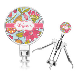 Wild Flowers Corkscrew (Personalized)