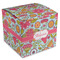 Wild Flowers Cube Favor Gift Box - Front/Main