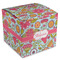 Wild Flowers Cube Favor Gift Boxes (Personalized)