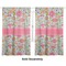 Wild Flowers Curtain 112x80 - Lined