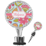 Wild Flowers Wine Bottle Stopper (Personalized)