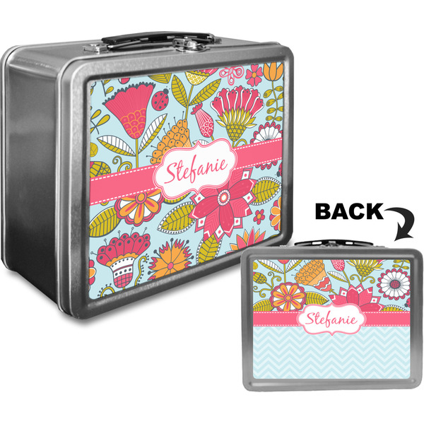 Wild Flowers Custom Lunch Box / Tin Approval