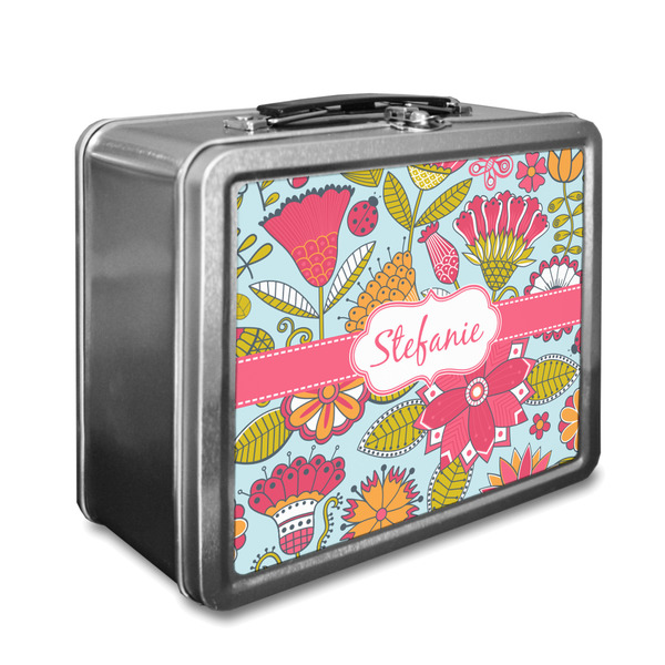 Custom Wild Flowers Lunch Box (Personalized)