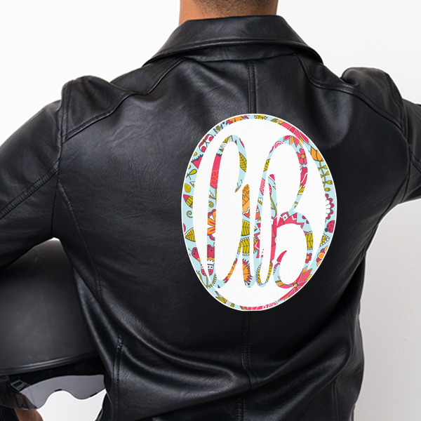 Wild Flowers Custom Shape Iron On Patches - XXXL - APPROVAL