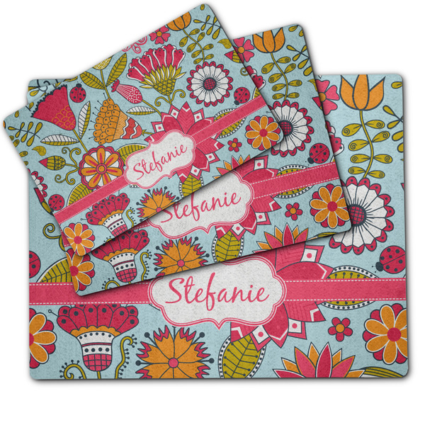 Wild Flowers Dog Food Mat - MAIN (sm, med, lrg)