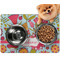 Wild Flowers Dog Food Mat - Small LIFESTYLE