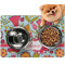 Wild Flowers Dog Food Mat - Small w/ Name or Text