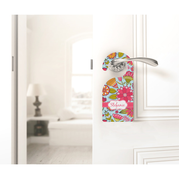 Wild Flowers Door Hanger - LIFESTYLE