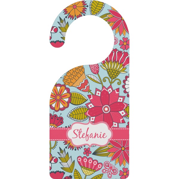 Custom Wild Flowers Door Hanger (Personalized)