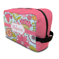 Wild Flowers Toiletry Bag / Dopp Kit (Personalized)