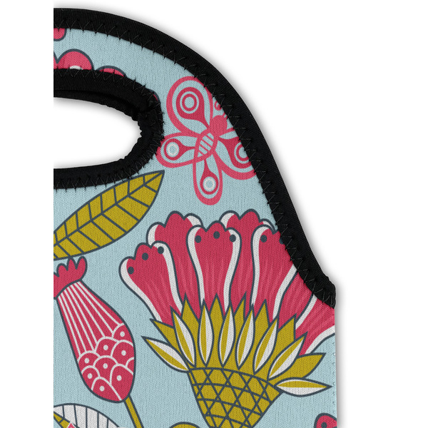 Wild Flowers Double Wine Tote - Detail 1 (new)
