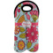 Wild Flowers Double Wine Tote - Front (new)