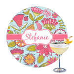 Wild Flowers Printed Drink Topper (Personalized)