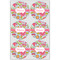 Wild Flowers Drink Topper - XLarge - Set of 6