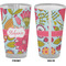 Wild Flowers Pint Glass - Full Color - Front & Back Views