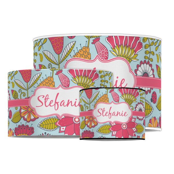 Wild Flowers Drum Lampshades - MAIN