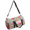 Wild Flowers Duffle bag with side mesh pocket
