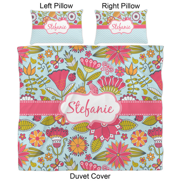 Wild Flowers Duvet Cover Set - King - Approval