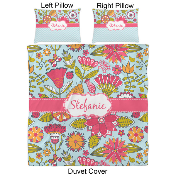 Wild Flowers Duvet Cover Set - Queen - Approval